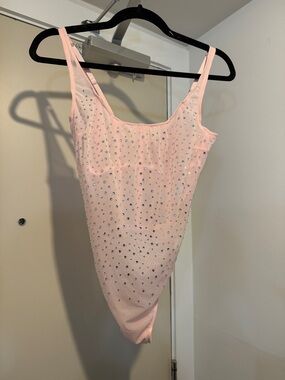 COLAB! Rare! Pink Swarovski Embellished Lingerie